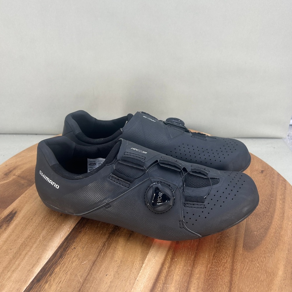 Shimano RC300 Mens Road Cycling Shoes Black BOA SH-RC300M Size 40 / 7